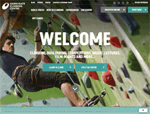 Tablet Screenshot of harrogateclimbingcentre.com